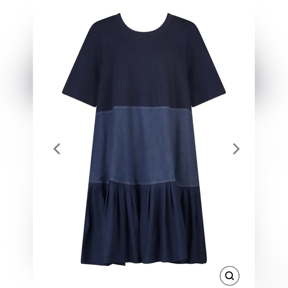 Alembika Denim Dress Size 2 (Medium) - Picture 2 of 11